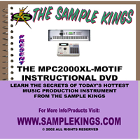 MPC2000/XL-MOTIF instructional DVD
